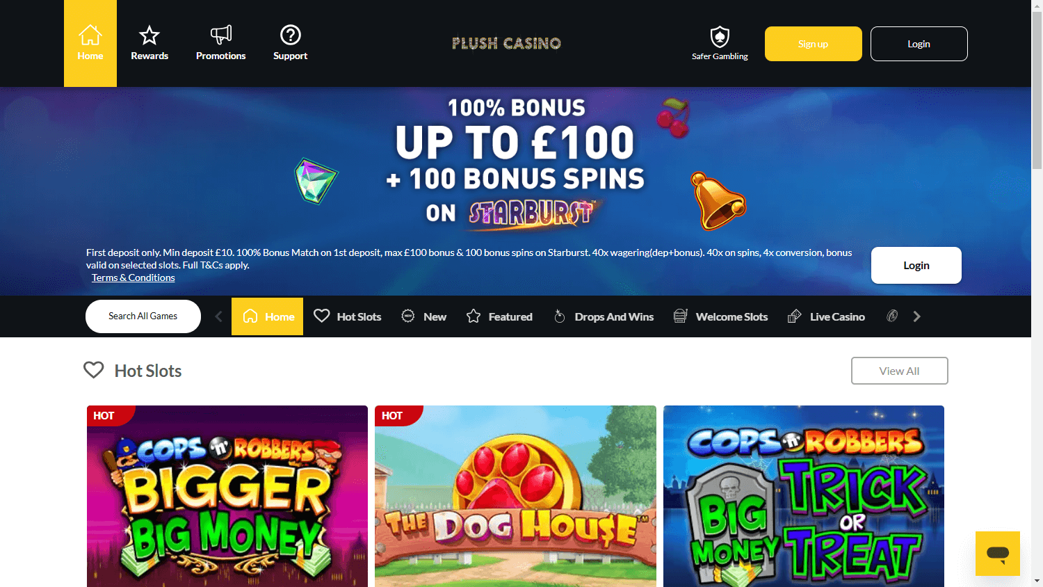 plush_casino_homepage_desktop