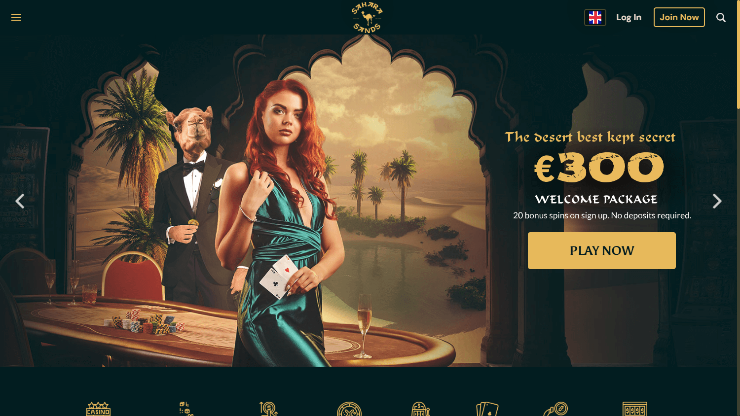 saharasands_casino_homepage_desktop