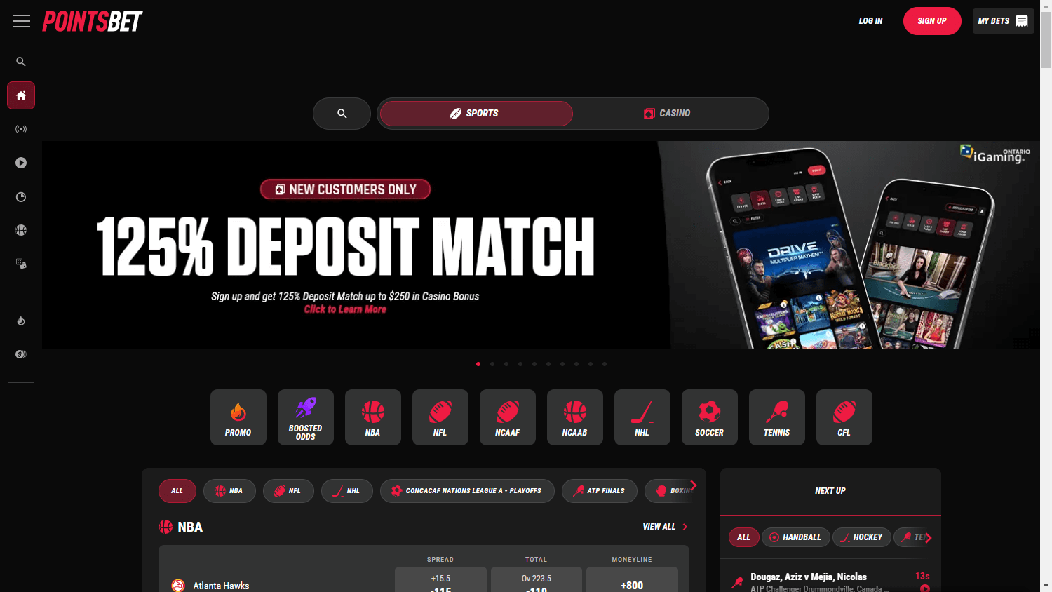 pointsbet_casino_ontario_homepage_desktop