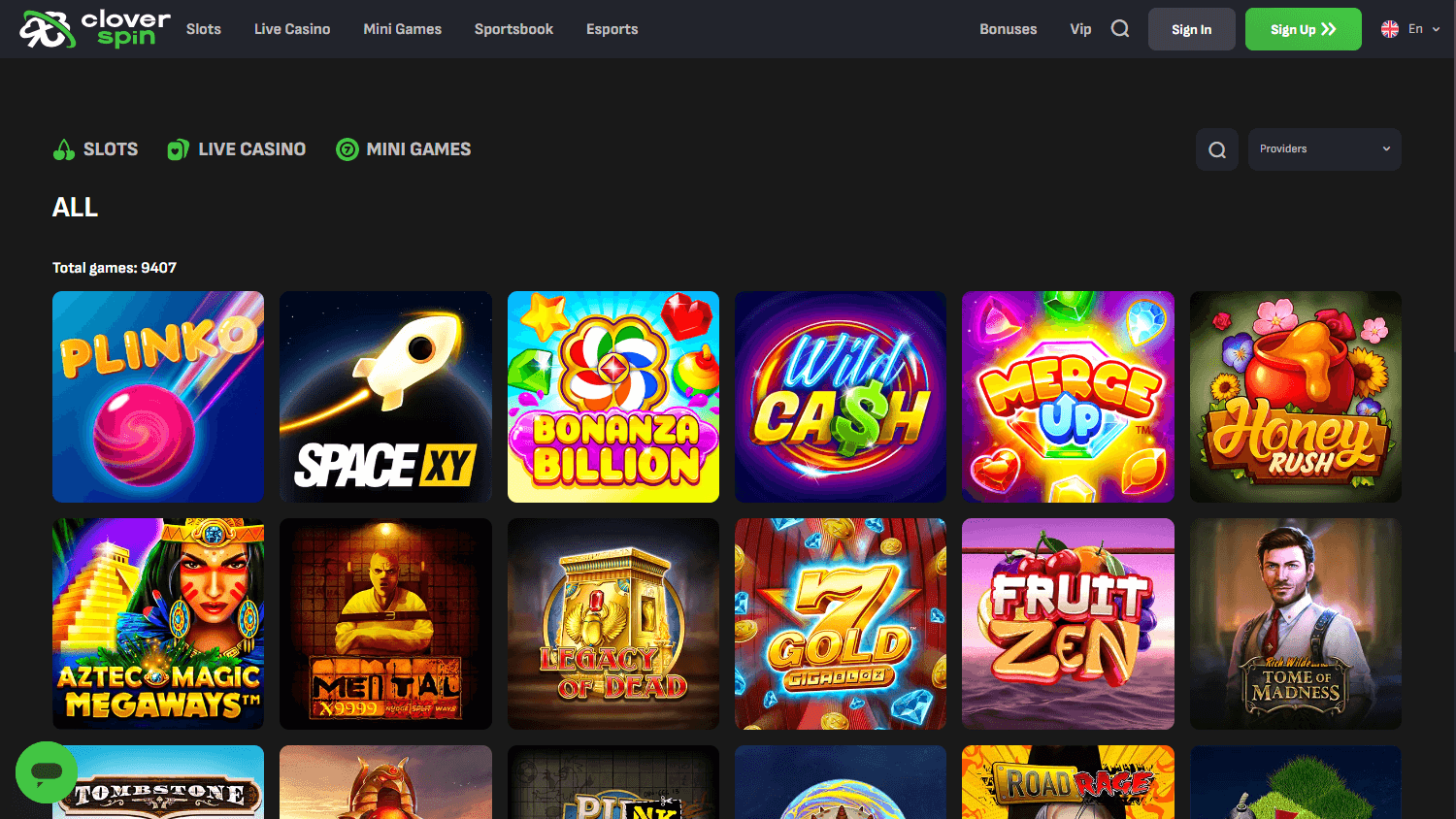 cloverspin_casino_game_gallery_desktop