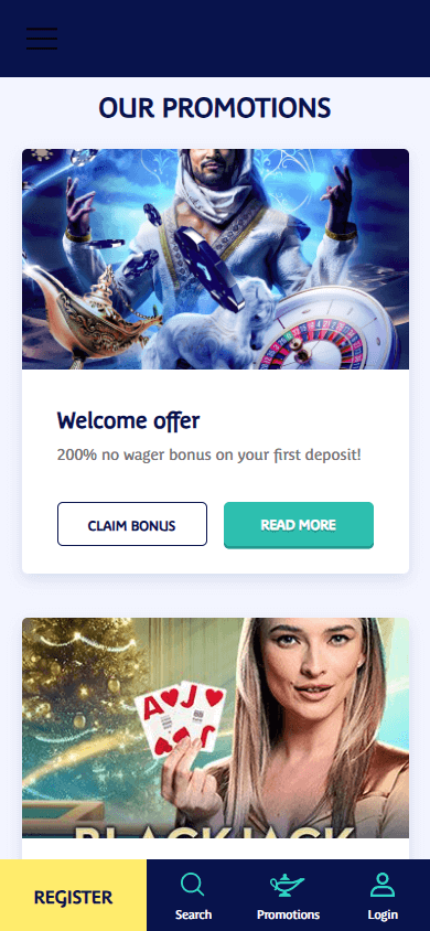 Promotion Prince Ali Casino