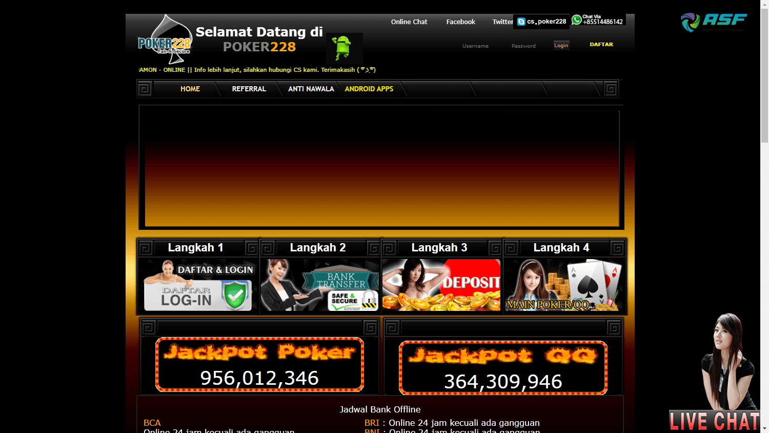 poker228_casino_homepage_desktop