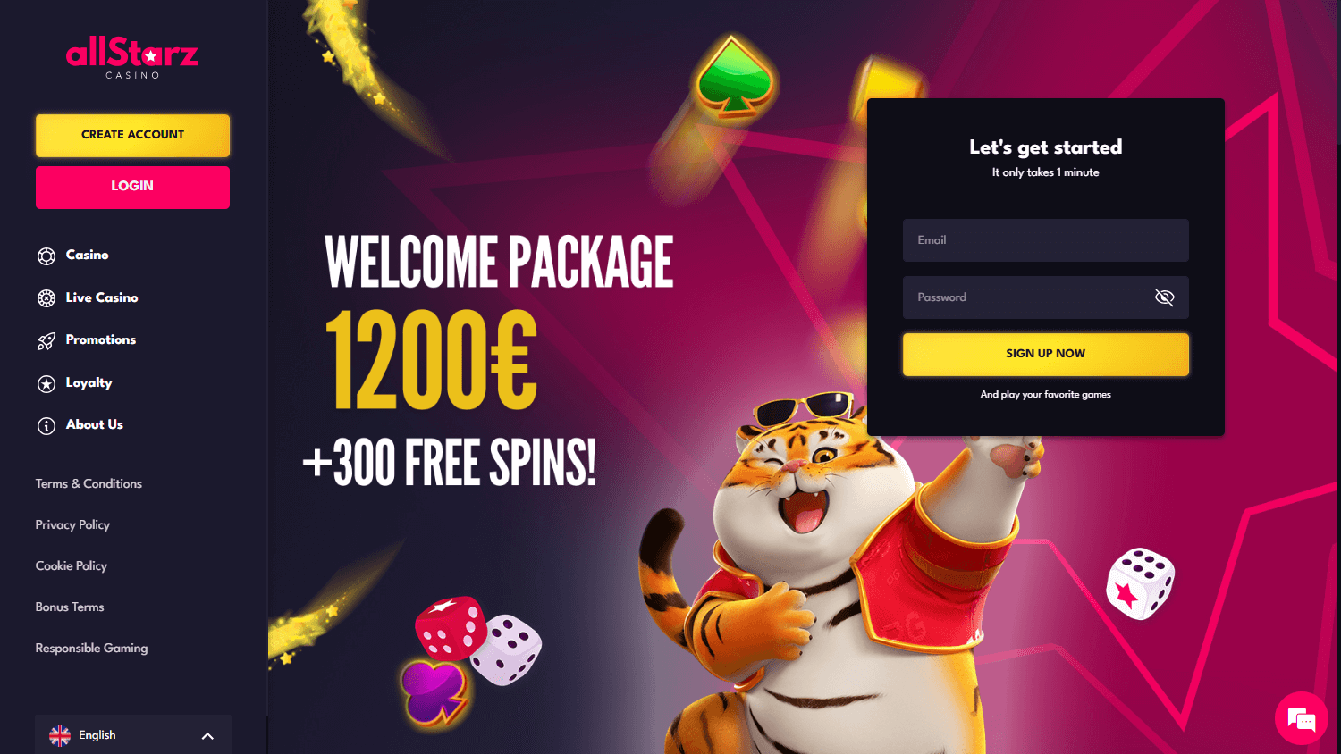 allstarz_casino_homepage_desktop