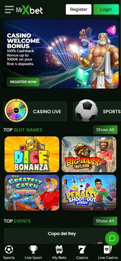 mrxbet_casino_homepage_mobile