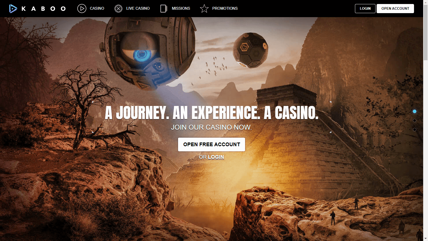 kaboo_casino_homepage_desktop