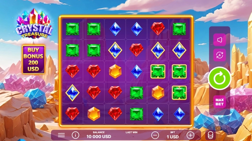 Crystal Treasure Demo Play Free Slot Game