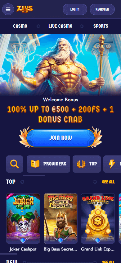 zeuswin_casino_homepage_mobile