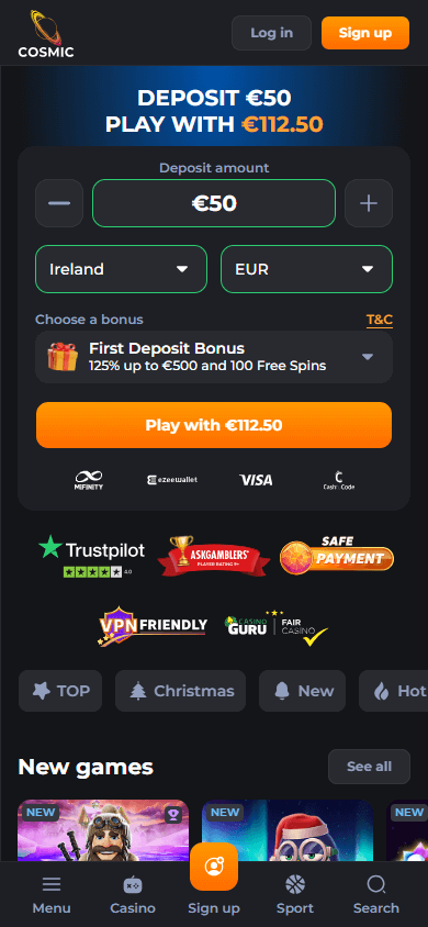 cosmicslot casino app