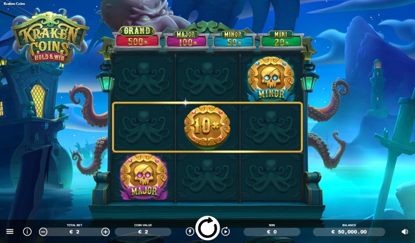 Kraken coins Demo Play Free Slot Game