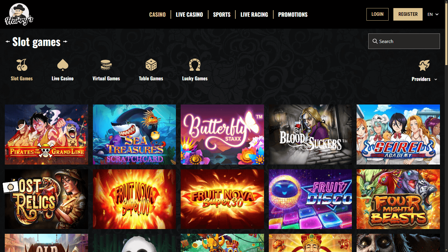 Harrys Casino Overview | Login / Sign Up with LTC Deposits | Update 2021