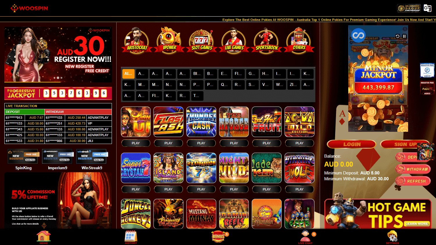 woospin_casino_homepage_desktop