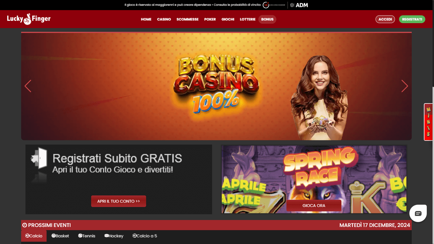 lucky_finger_casino_homepage_desktop