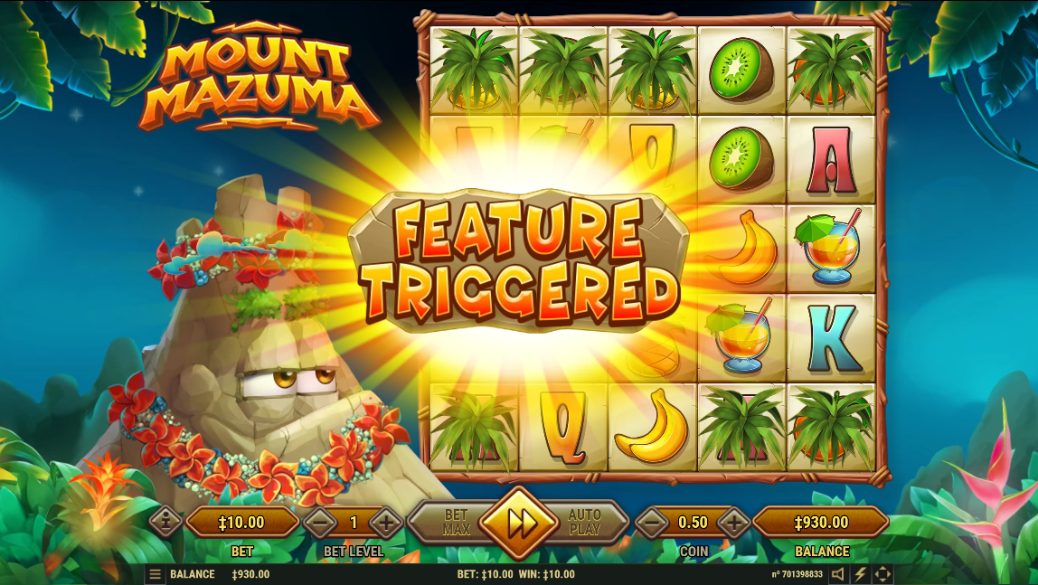 Mount Mazuma free spins bonus