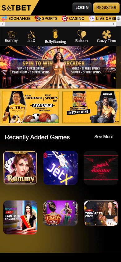 satbet_casino_homepage_mobile