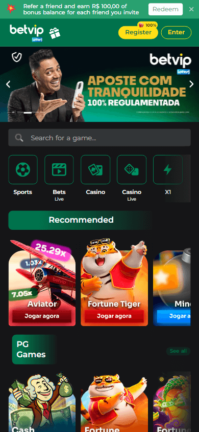 betvip_casino_homepage_mobile