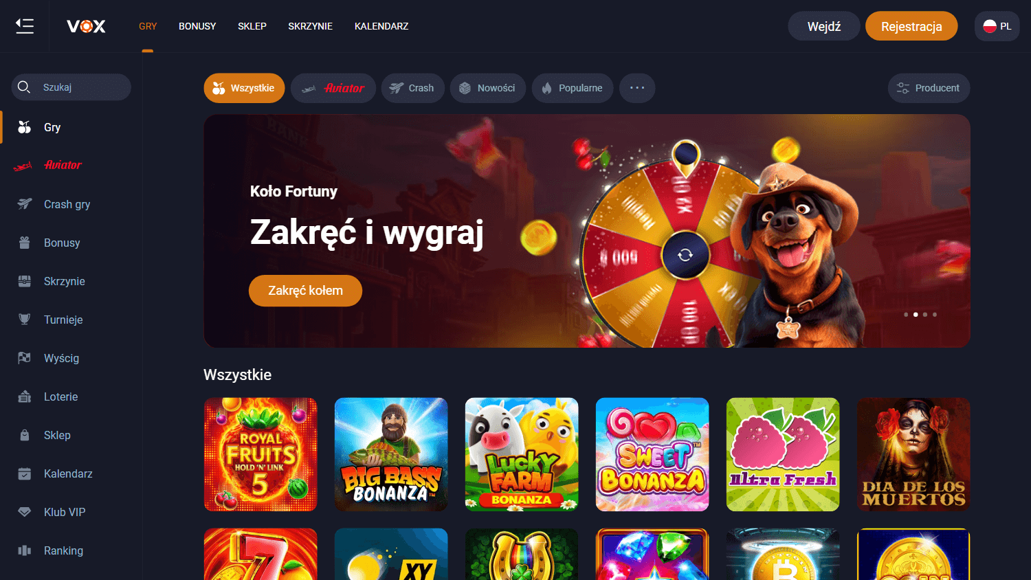 Огляд Vox Casino | Чесний огляд від Казино Гуру