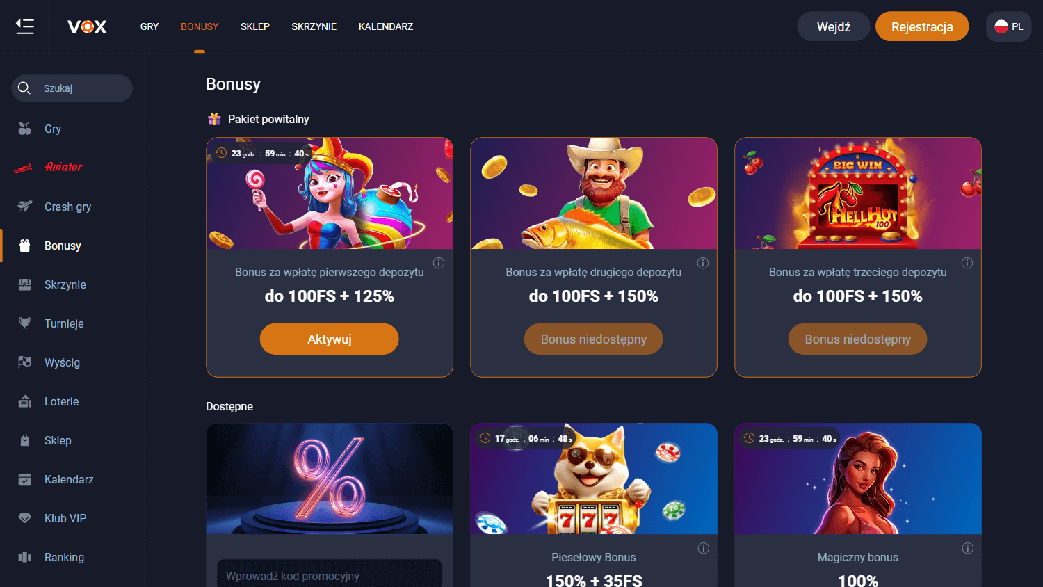 vox casino