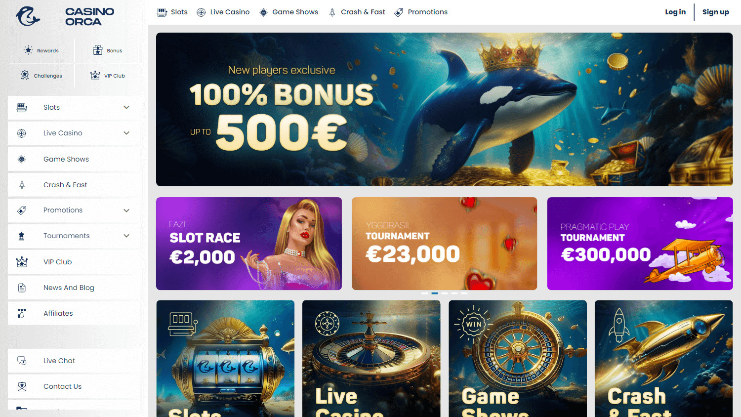 casino_orca_homepage_desktop