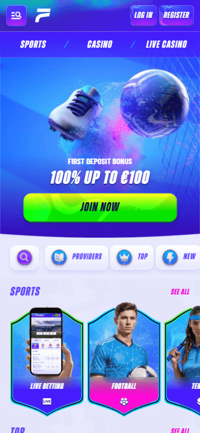 funbet_casino_homepage_mobile