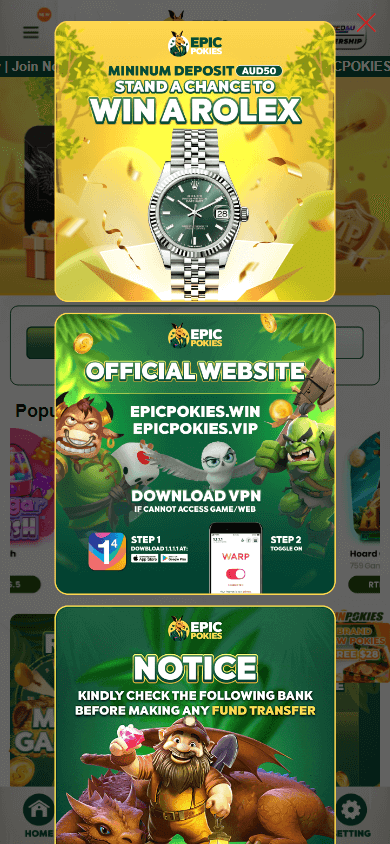 epic_pokies_casino_homepage_mobile
