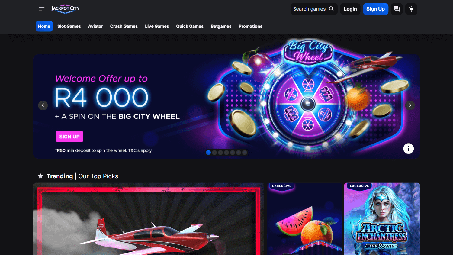 jackpot_city_casino_za_homepage_desktop