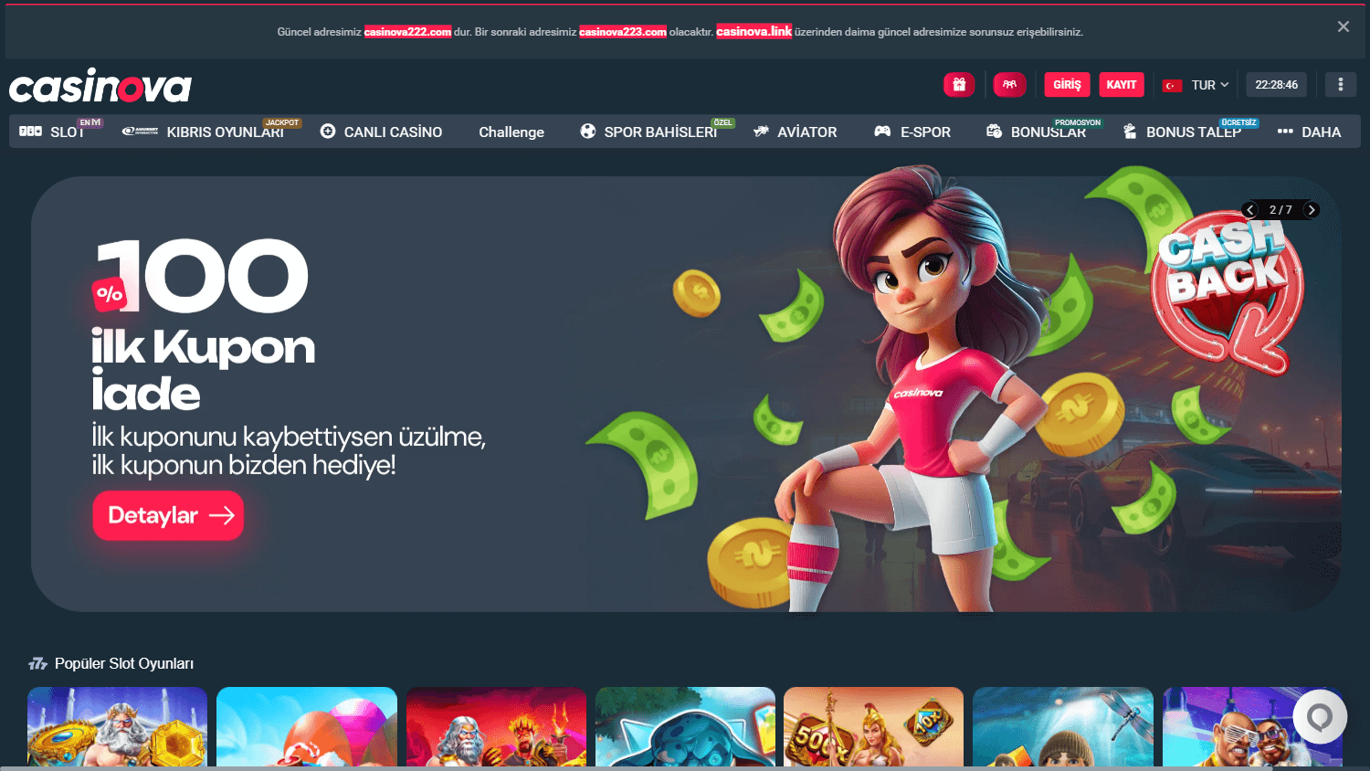 casinova_casino_homepage_desktop