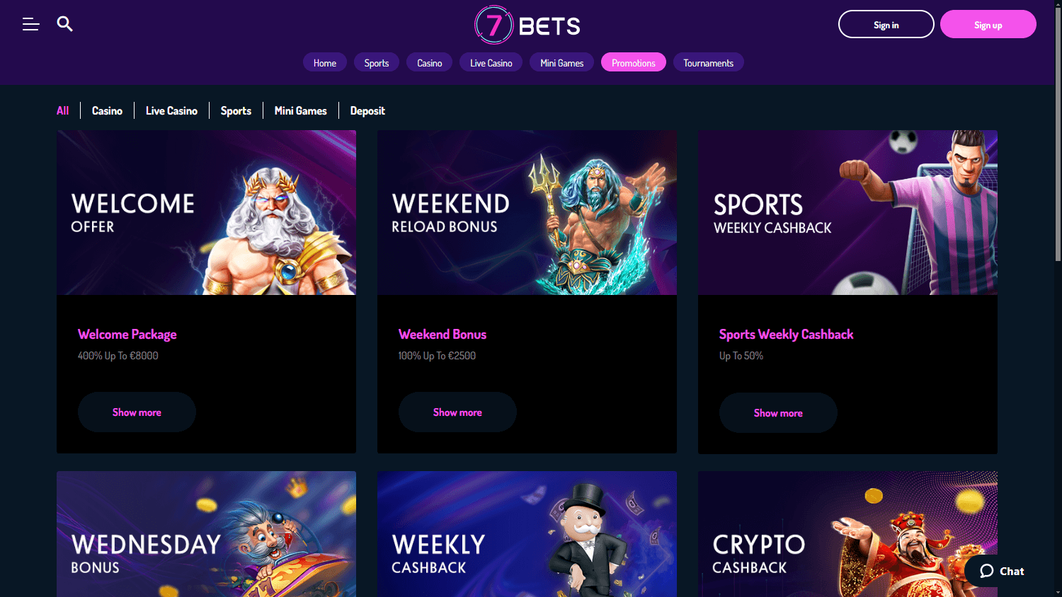 7Bets.io_Casino_promotions_desktop