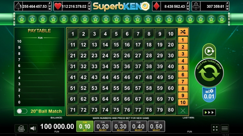 Keno Goal slot