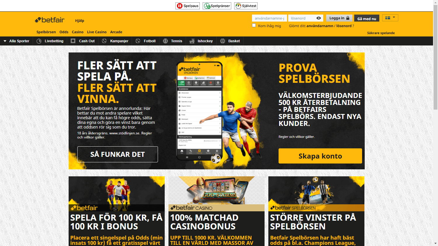 Betfair_Casino_SE_homepage_desktop