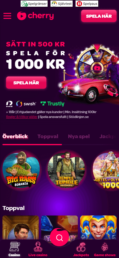 Cherry.com_Casino_homepage_mobile