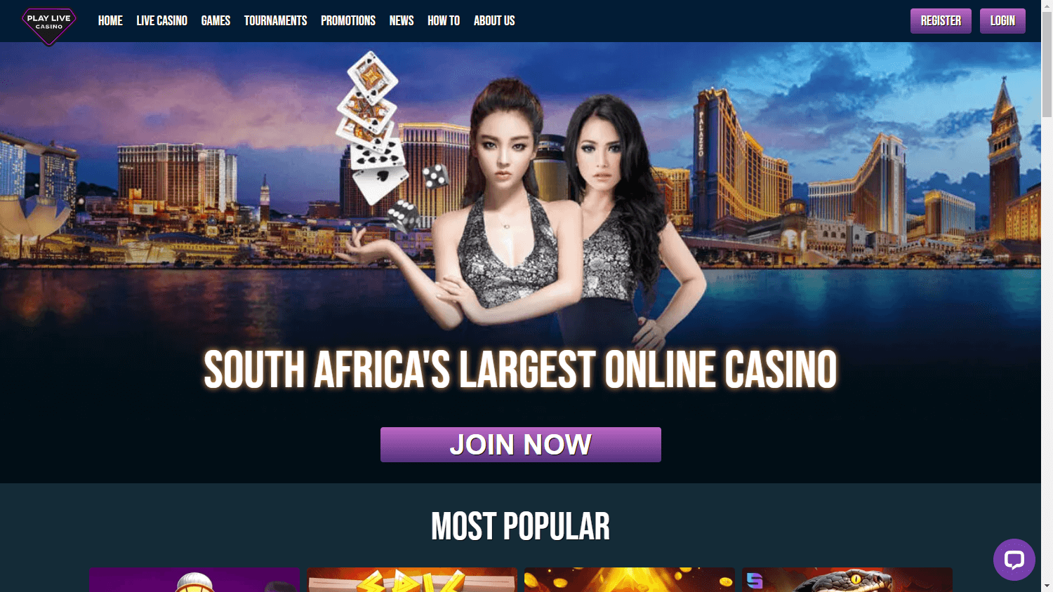 Playlive_Casino_homepage_desktop