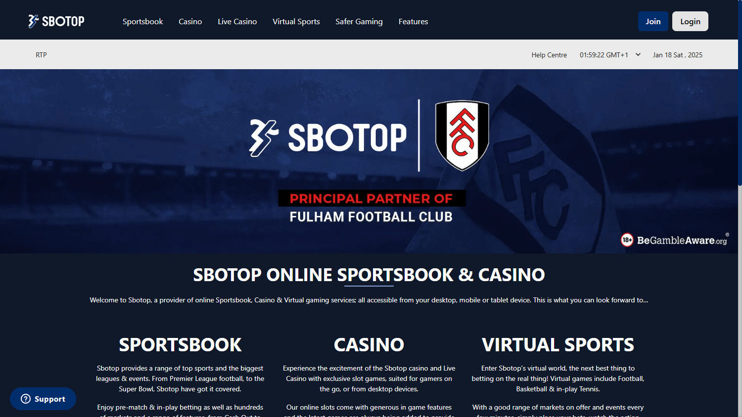 SBOTOP_Casino_UK_homepage_desktop