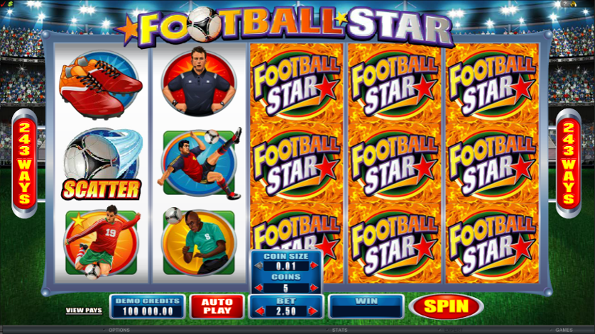 Football Star', el juego que combina tus dos pasiones: el futbol y los slots