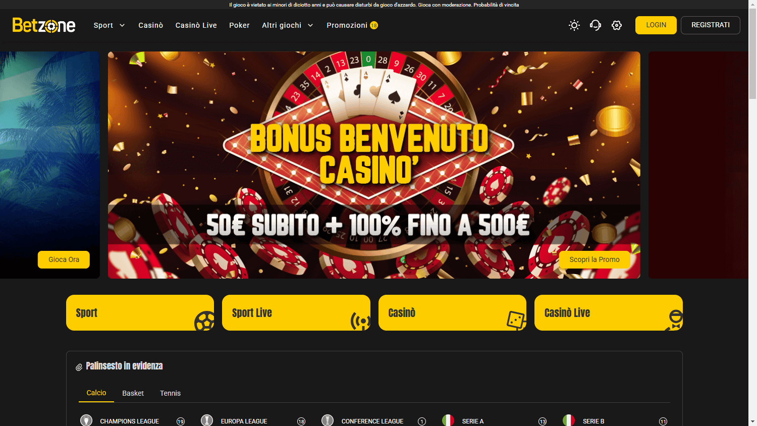 betzone_casino_it_homepage_desktop