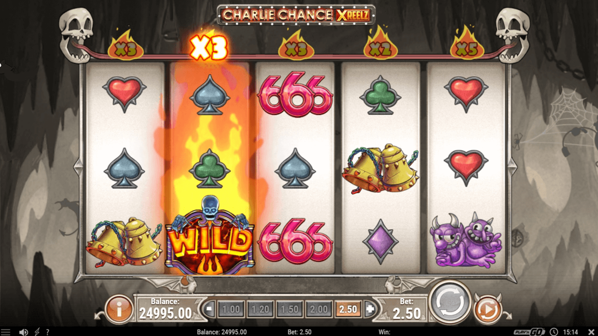 Charlie Chance Wild symbol