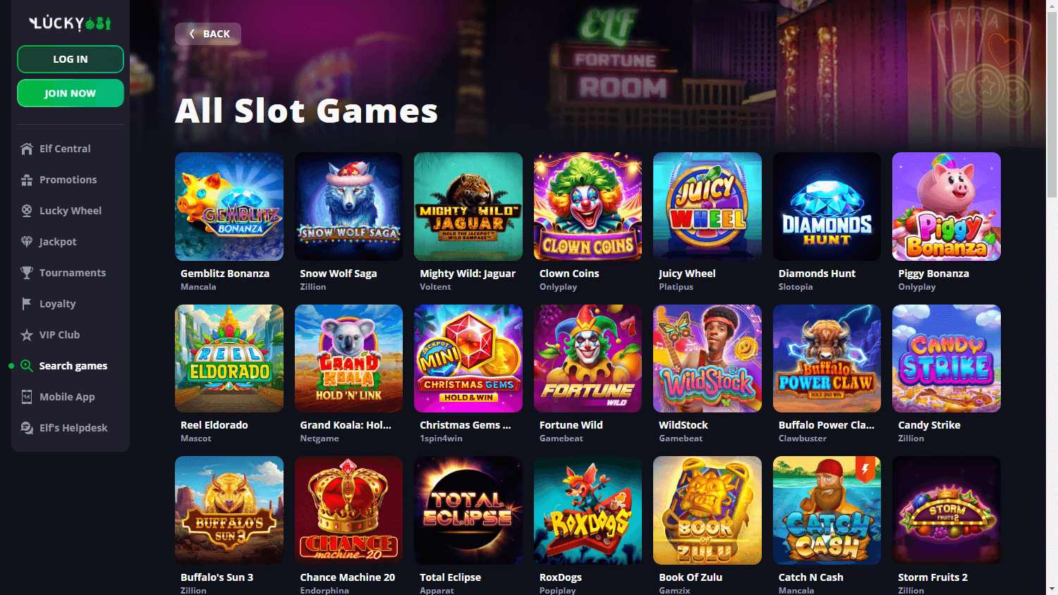 luckyelf_casino_game_gallery_desktop