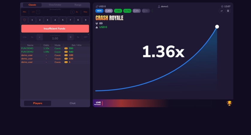 Crash Royale Demo Play Free Casino Game