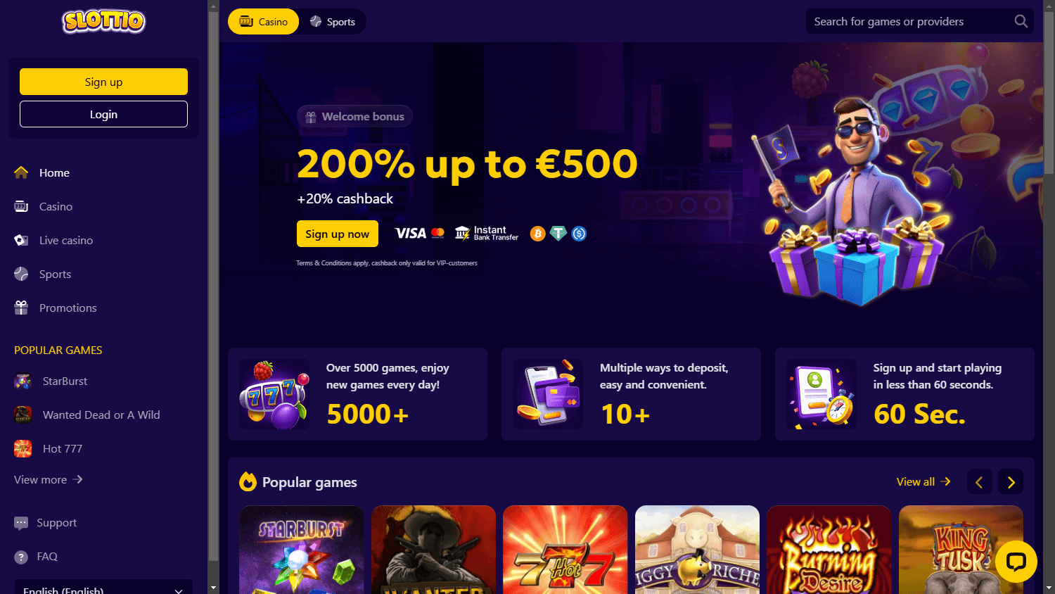 Slottio Casino Review: A Spotlight on Slottio1 Featured Games for UK Players