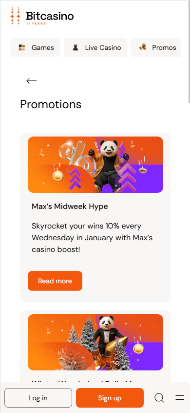 bitcasino minimum deposit