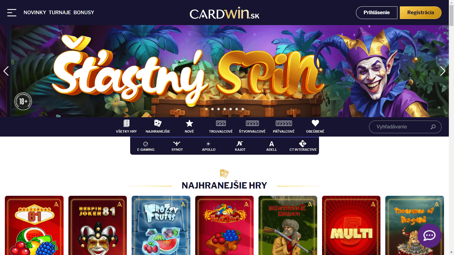 cardwin_casino_homepage_desktop