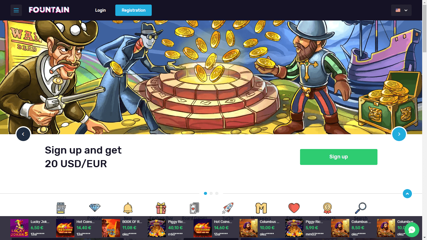 Fontan Casino – Recenzja dla graczy z Polski