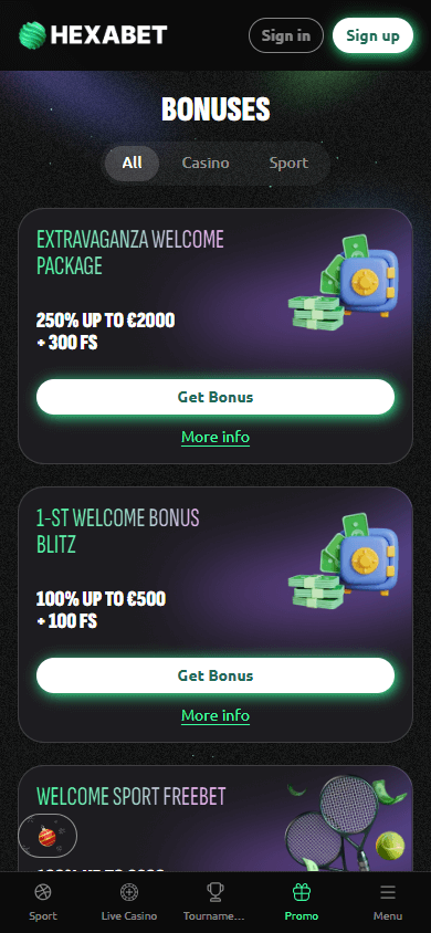 hexabet_casino_promotions_mobile