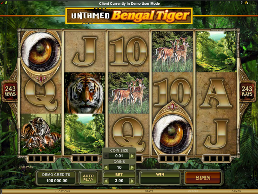 Untamed Bengal Tiger Free Slots.png