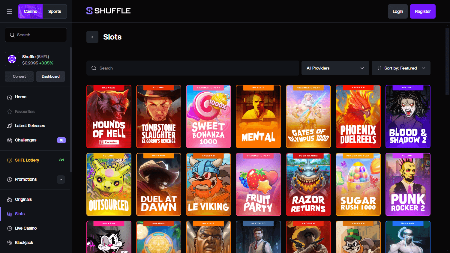 Shuffle Casino Review for UK Players