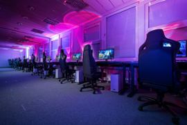 A gaming parlor