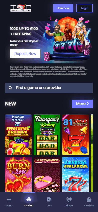 topslotsite_casino_homepage_mobile