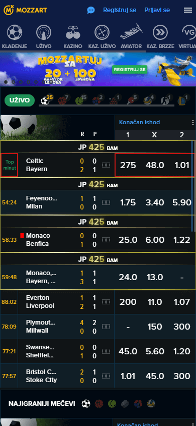 Mozzart_Casino_BA_homepage_mobile