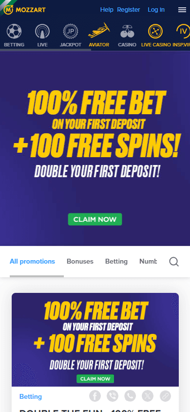 Mozzart_Casino_NG_promotions_mobile