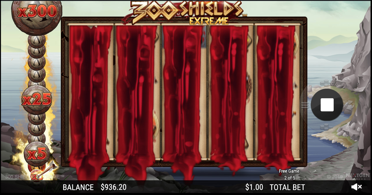 300 Shields Extreme with bloody visuals