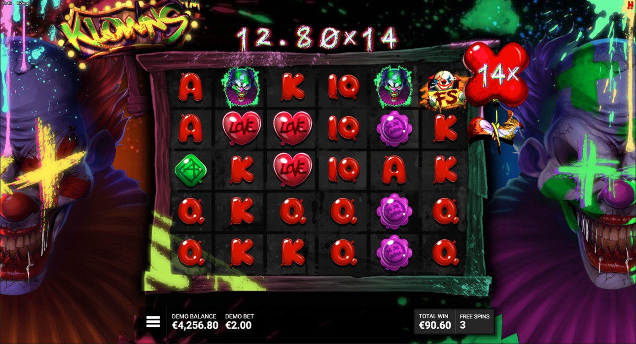 Klowns slot - FS Multiplier